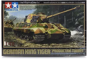 Tamiya 1/48 German Production Turret King Tiger Scaled Plastic Model Kit