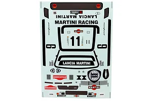 Killerbody 1/10 Lancia Rally Decal Set - Exclusive Version