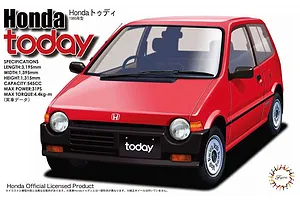 Fujimi 1/24 Honda Today G Car Scaled Plastic Model Kit