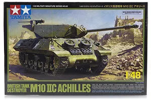 Tamiya 1/48 British M10 IIC Achilles Tank Scaled Plastic Model Kit