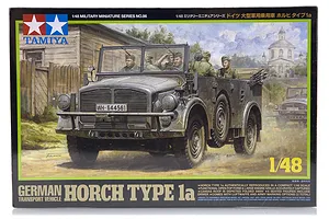 Tamiya 1/48 German Horch Type 1A Transport Truck Plastic Model Kit image 17049