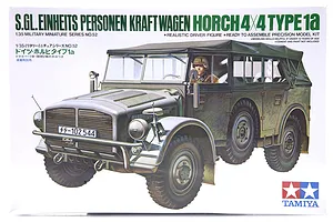 Tamiya 1/35 German S.GL.Einheits Personen Kraft Wagen Horch 4x4 Type 1a Scaled Plastic Model Kit