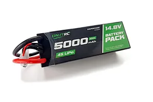 On-It RC 14.8V 5000mAh 100C 4S Hard Case LiPo Battery