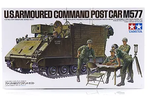 Tamiya 1/35 U.S. M577 Armoured Command Post Car Scaled Plastic Model Kit