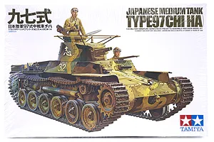 Tamiya 1/35 Japanese Type 97 Chi-Ha Medium Tank Scaled Plastic Model Kit image 17064