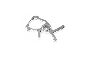 Blade Aluminium Upper Bearing Block/Servo Mount - Silver