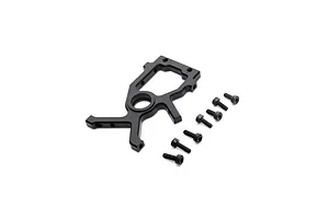 Blade Aluminium Lower Bearing Block/Servo Mount - Black