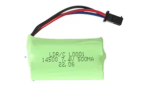 WPL 7.4V 500mAh Soft Case Li-Ion Battery