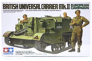 Tamiya 1/35 British European Campaign Mk.II Universal Carrier Scaled Plastic Model Kit