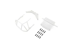 Losi Rear Bumper Set - White