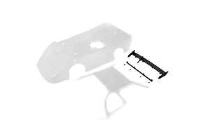 Losi 1/10 22S DLM Unpainted Body Shell - Clear