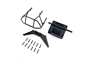 Losi Rear Bumper Set - Black