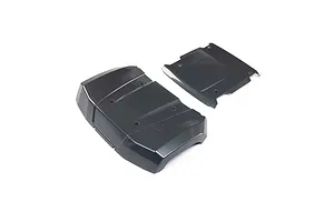 Losi Hood &amp; Roof Panel Set - Gunmetal Grey