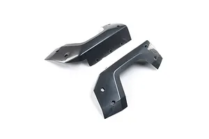 Losi Left &amp; Right Rear Fender Set - Gunmetal Grey