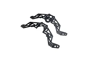 Losi Aluminium V3 Main Chassis Set - Black