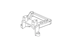MJX RC Front Bulkhead Mount