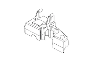 MJX RC Rear Bulkhead Mount
