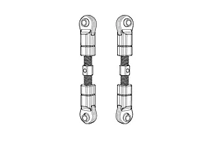 MJX RC Steering Tie Rods 2Pcs