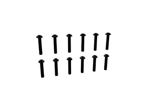 MJX RC 2.5x14mm Fine Thread Button Head Screws 12Pcs