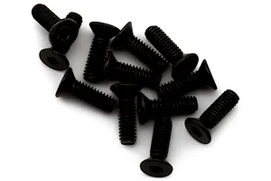 MJX RC 2.5x8mm Fine Thread Countersunk Head Screws 12Pcs