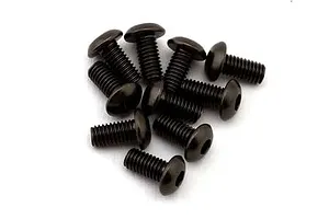 MJX RC 2.6x10mm Coarse Thread Button Head Screws 12Pcs