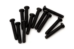 MJX RC 2.6x15mm Coarse Thread Button Head Screws 12Pcs
