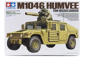 Tamiya 1/35 U.S. M1046 Humvee w/ Tow Missile Carrier Scaled Plastic Model Kit