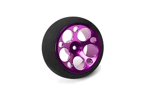 Spektrum Aluminium Wide Circle Transmitter Wheel - Purple