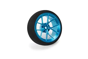 Spektrum Aluminium Wide Spoke Transmitter Wheel - Blue