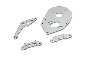 Kyosho Aluminium Plate Set - Silver