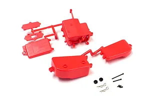 Kyosho Battery & Receiver Box Set - Red
