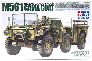 Tamiya 1/35 U.S. M561 Gama Goat 6x6 Cargo Truck Scaled Plastic Model Kit