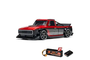 ARRMA Infraction Grom 3S RC Car Electric Brushless 4WD 1/12 Scale RTR - Red