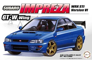 Fujimi 1/24 Subaru Impreza STI Version VI Car Scaled Plastic Model Kit 