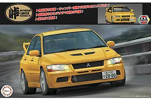 Fujimi 1/24 Mitsubishi Lancer Evolution VII GSR Car Scaled Plastic Model Kit 