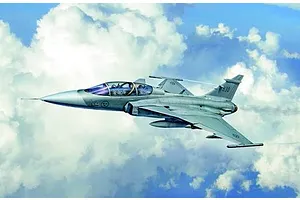 Italeri 1/48 JAS-39D Gripen Twin Seater Fighter Scaled Plastic Model Kit