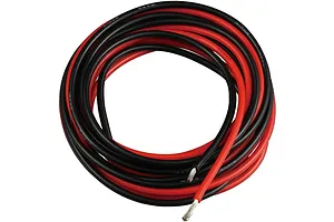 Hobbies Direct 16AWG Red and Black Silicone Wire - 1.0m