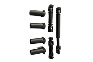 Hobby Plus Driveshaft and Rear Axle Hub Set 7Pcs