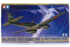 Tamiya 1/48 Nakajima Type 11 Early Production Irving Night Fighter Scaled Plastic Model Kit