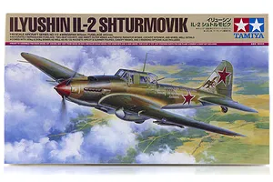 Tamiya 1/48 Ilyushin IL-2 Shturmovik Fighter Scaled Plastic Model Kit image 17304