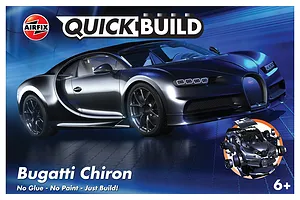 Airfix Bugatti Chiron Car Plastic Model Quickbuild Set