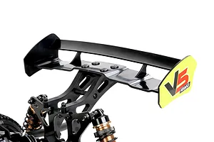 Rovan Voyager 5 Rear Wing with Decals - Yellow