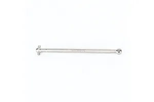 Method RC titanium centre front driveshaft featuring engraved brand logo, displayed on a clean white background.