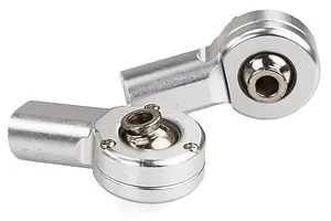 Rovan Silver Aluminium Rear Upper Suspension Arm Ball Ends 2Pcs image 17358