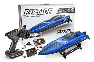 Atrek Riptide 16" RC Speed Boat Deep V RTR