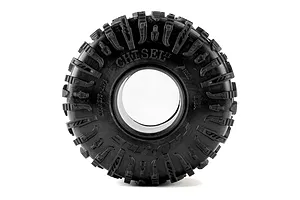 Pro-Line 2.2 inch Chisel II crawler tyre viewed from the side against a white background.
