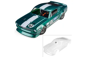 Pro-Line 1/12 1968 Ford Mustang VTA Unpainted Body Shell - Clear