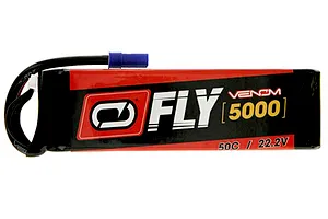 Venom 22.2V 5000mAh 50C 6S Soft Case LiPo Battery