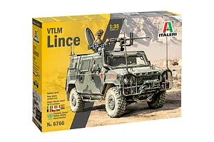 Italeri 1/35 Iveco VTLM Lince Tactical Vehicle Scaled Plastic Model Kit