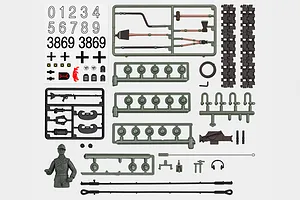 Heng Long 1/16 German Jagdpanther Tank Vehicle Accessory Pack